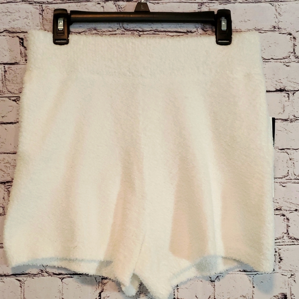 High-Waisted 'Sweater' Shorts Culpos X INC International Concepts Size M NWT